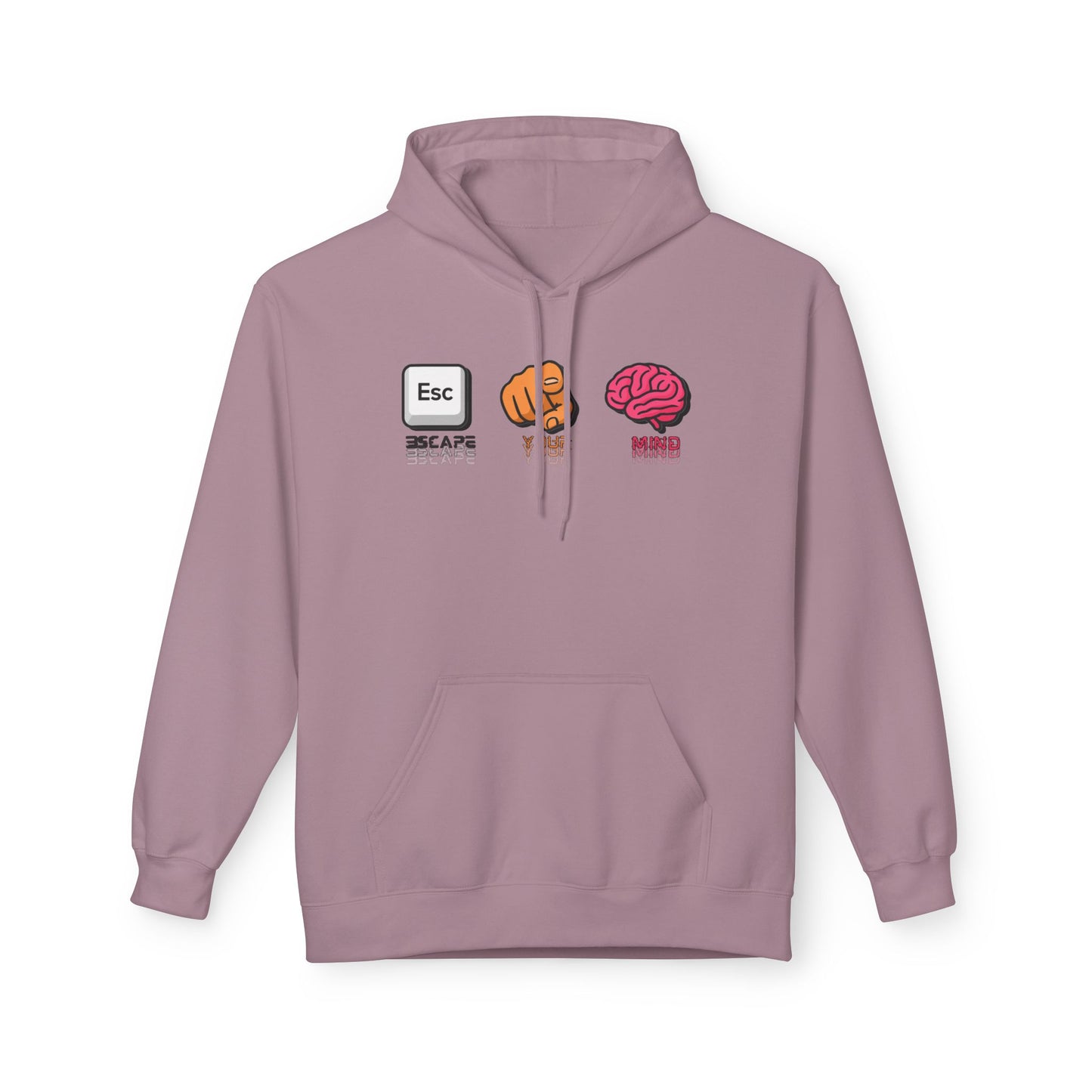 Emoticon Games Unisex Fleece Hoodie