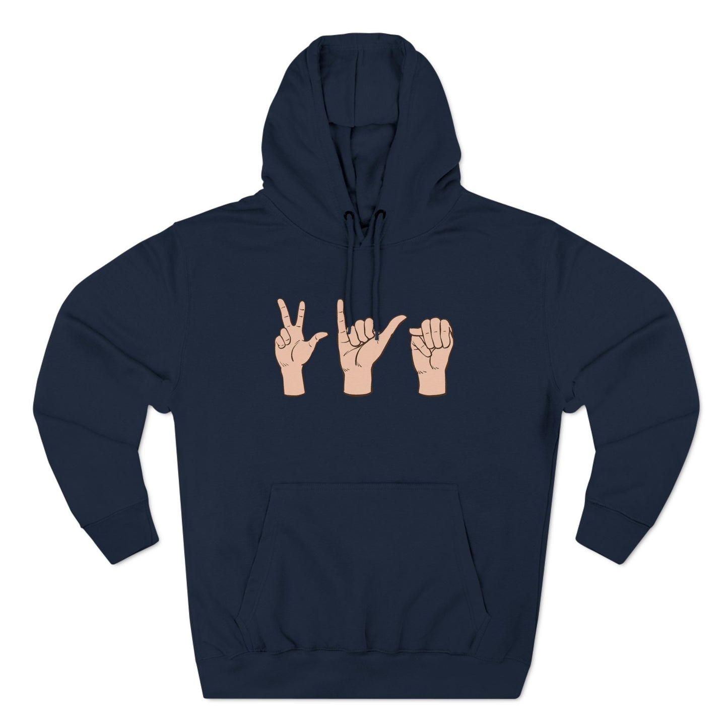 3YM ASL Fleece Hoodie Unisex