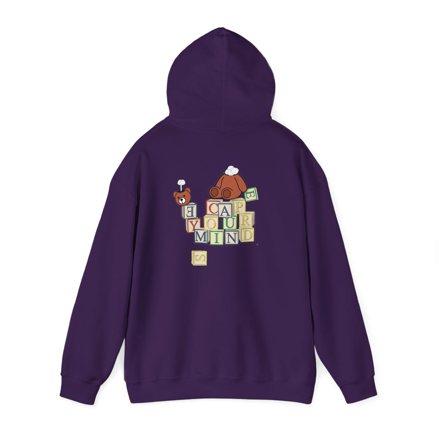 Bear W/ Building Blocks Unisex Hoodie