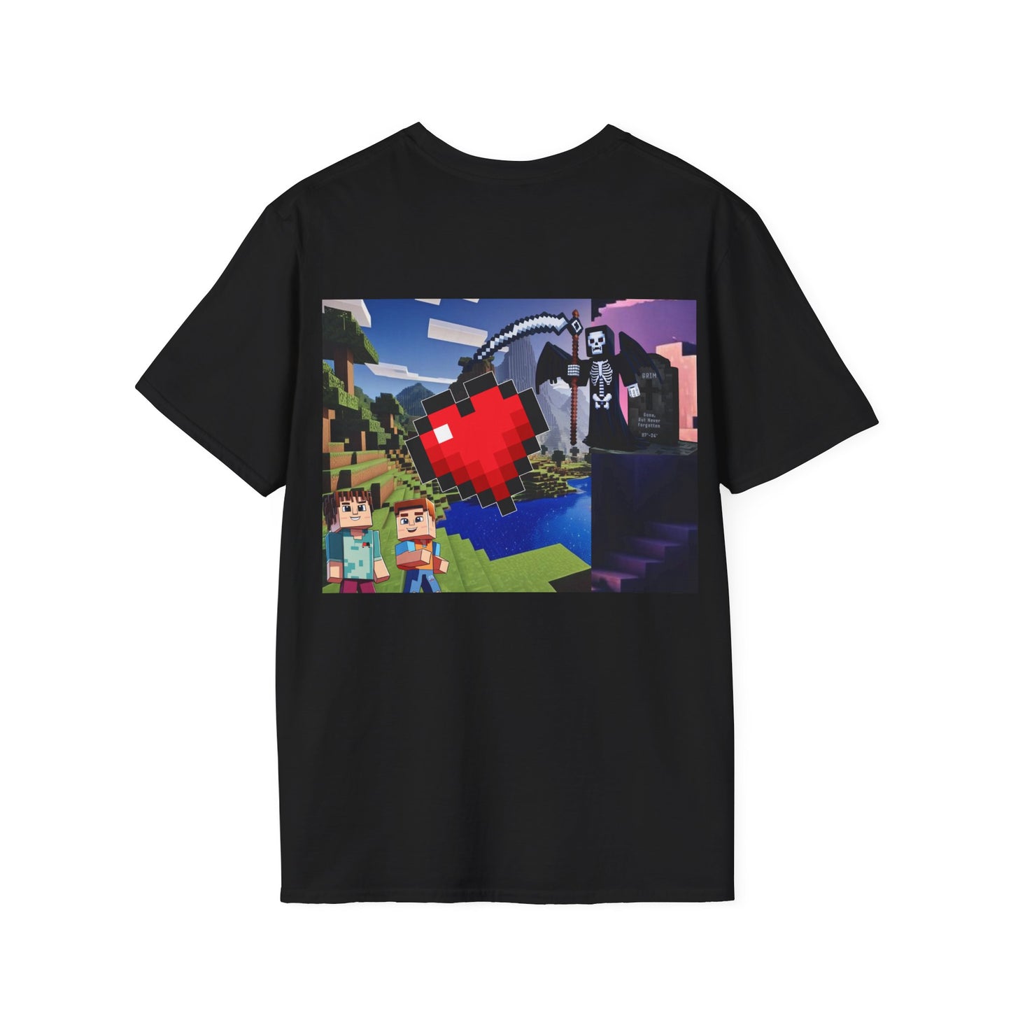 (LBG) Grim Memorial Tee - Minecraft Edition