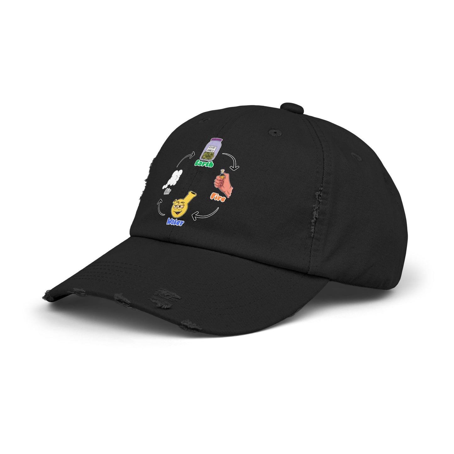 Elements Distressed Dad Hat