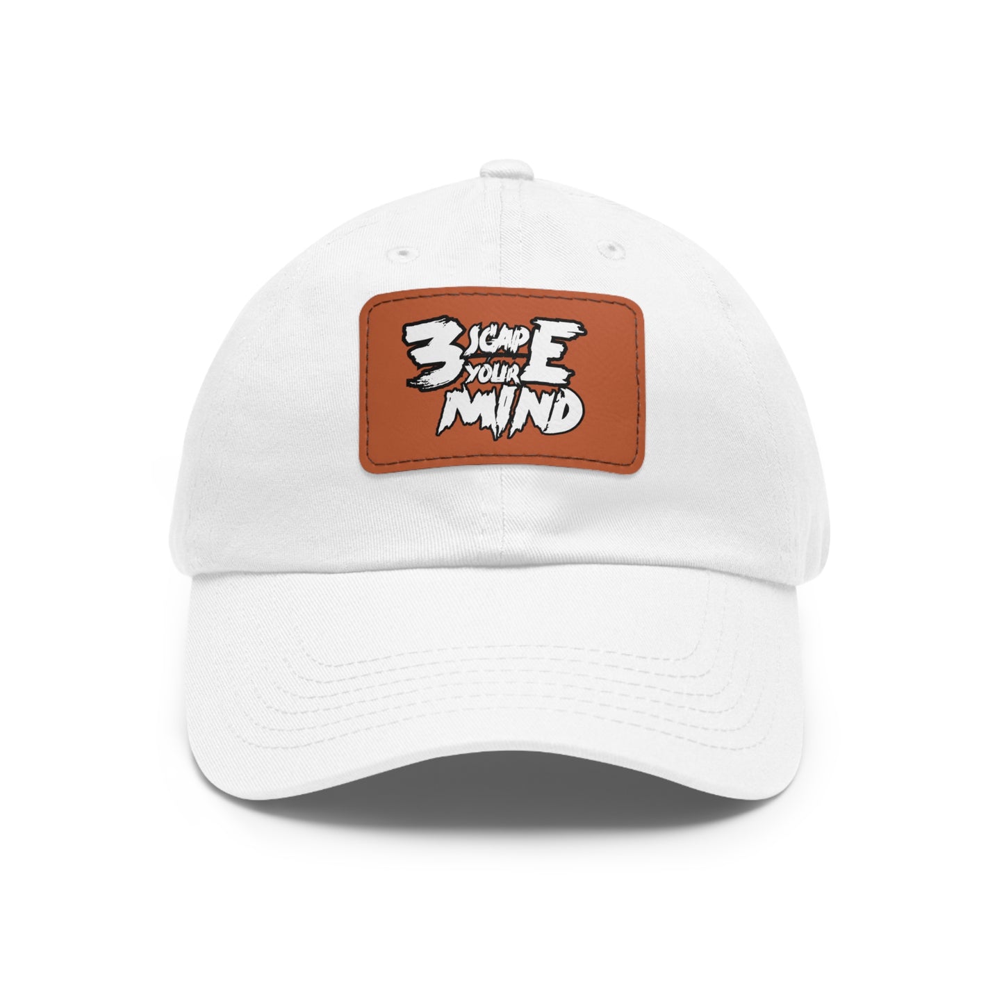 Escape Your Mind Dad Hat (Leather Patch)