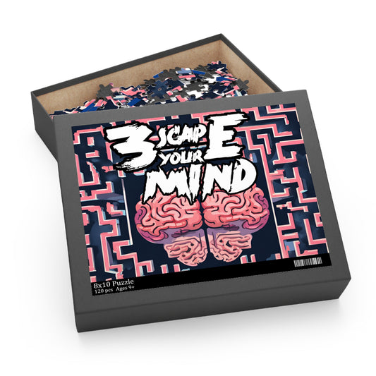 The Brain is A Maze Puzzle (120, 252, 500-Piece)