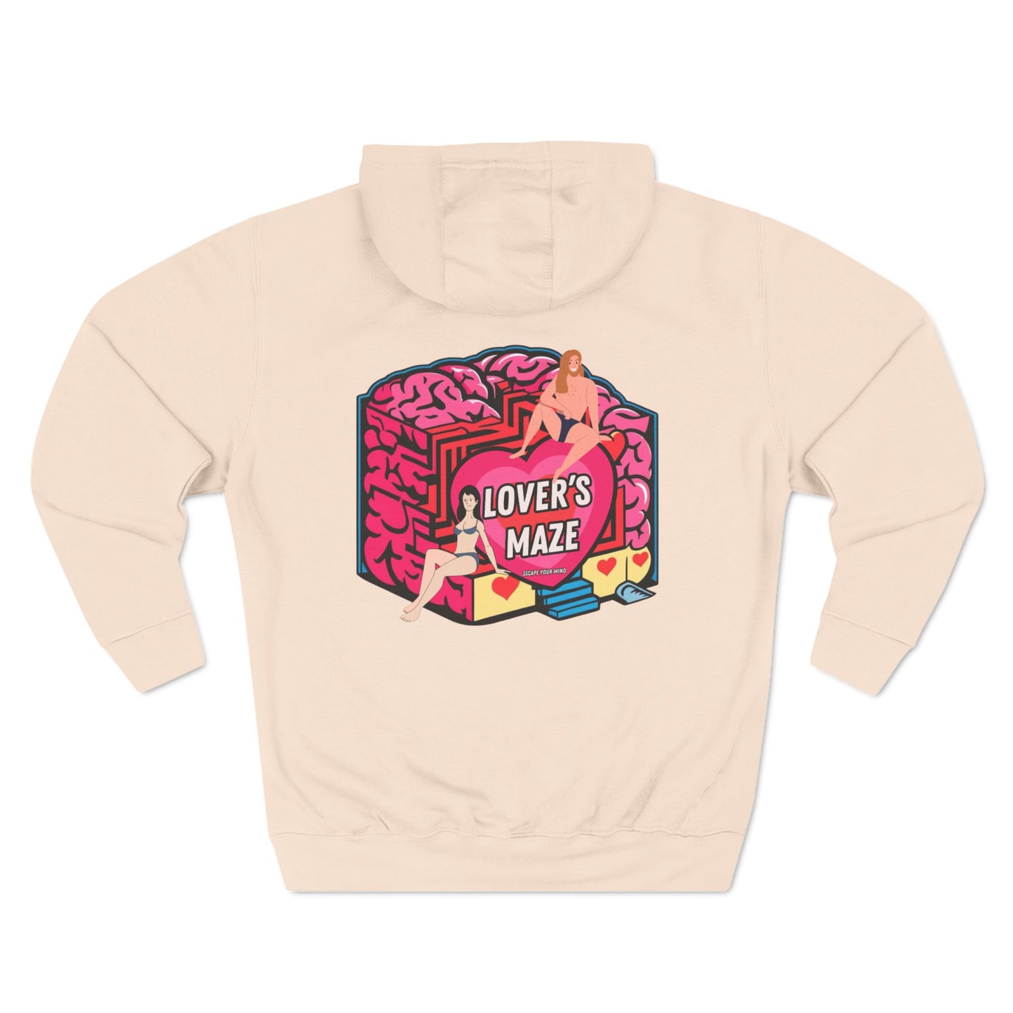 Lover's Maze Fleece Hoodie