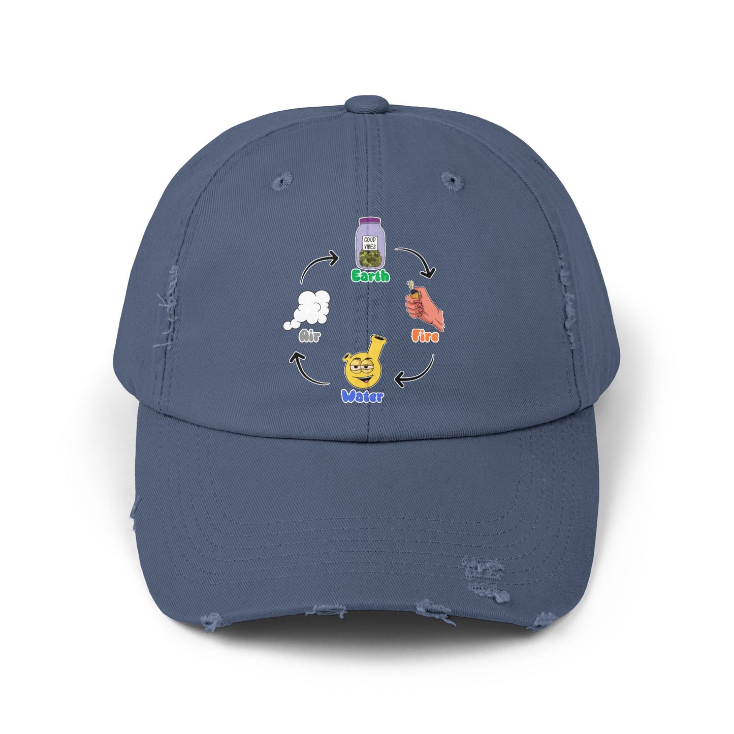 Elements Distressed Dad Hat