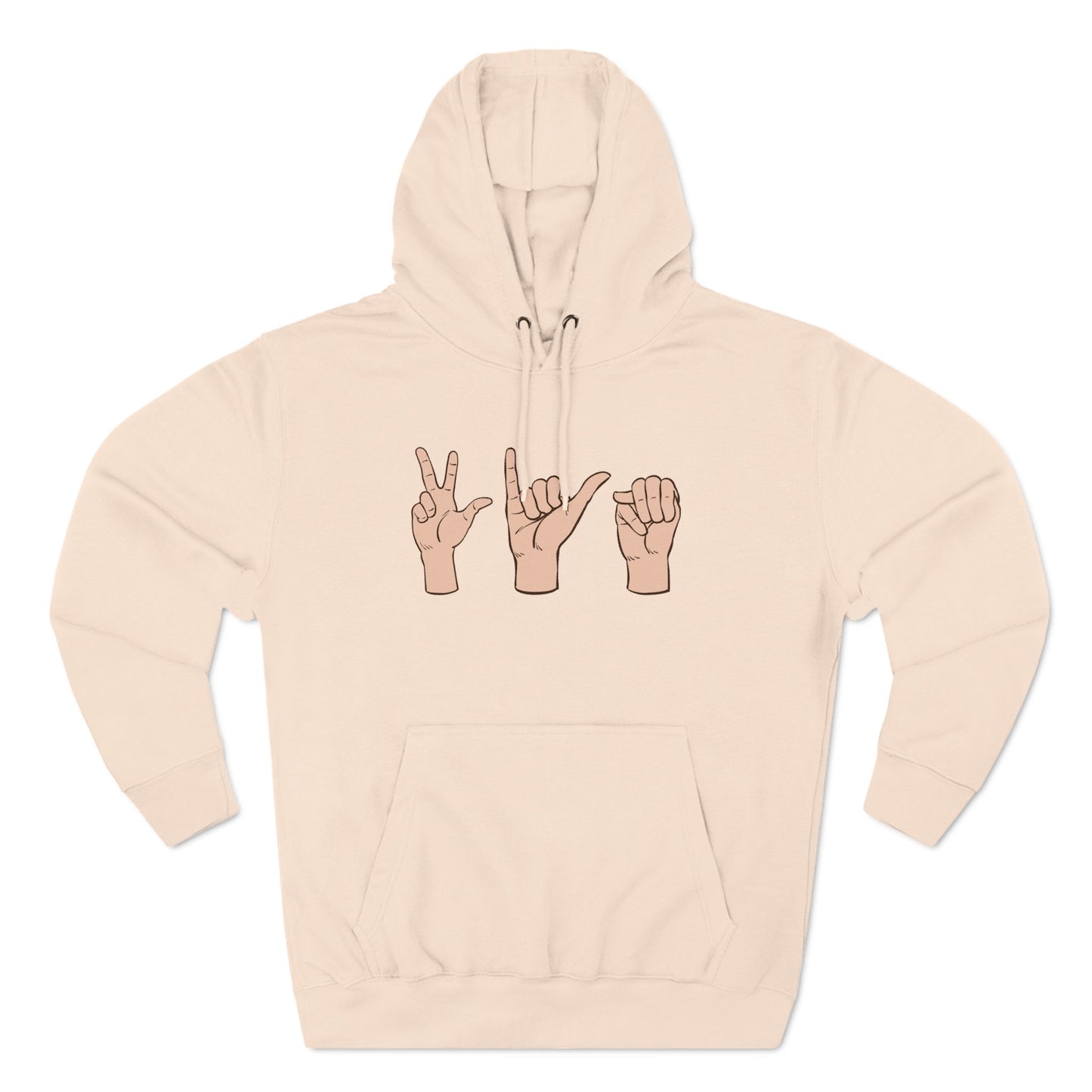 3YM ASL Fleece Hoodie Unisex