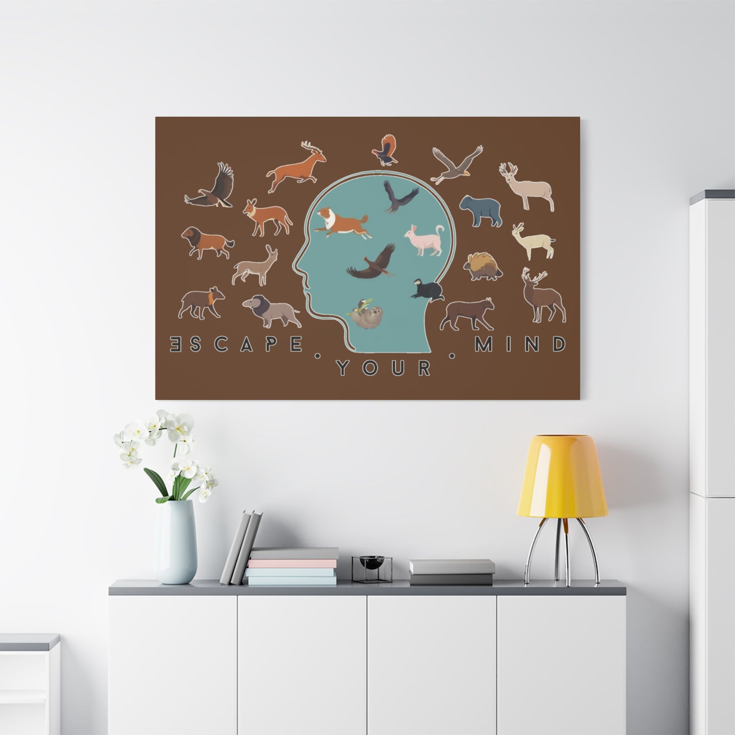 Animal Style Stretched Canvas