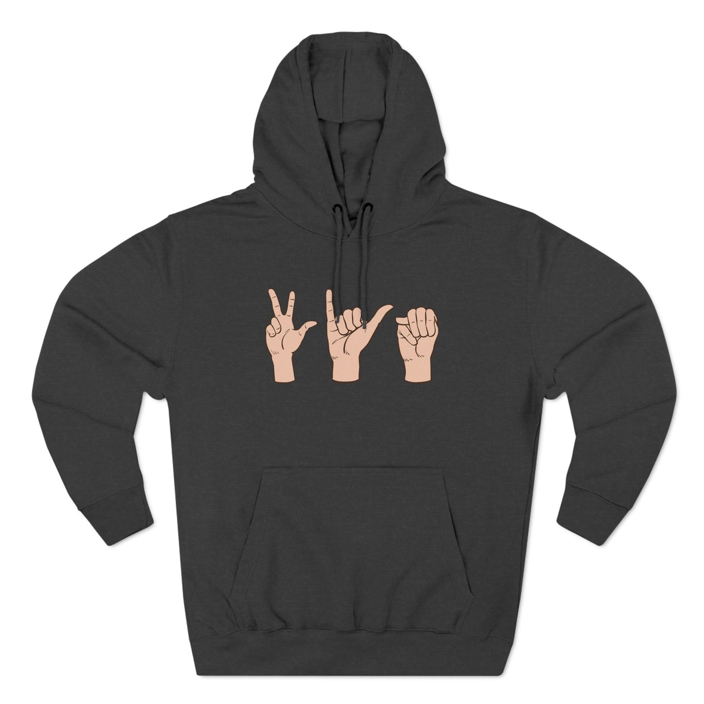 3YM ASL Fleece Hoodie Unisex