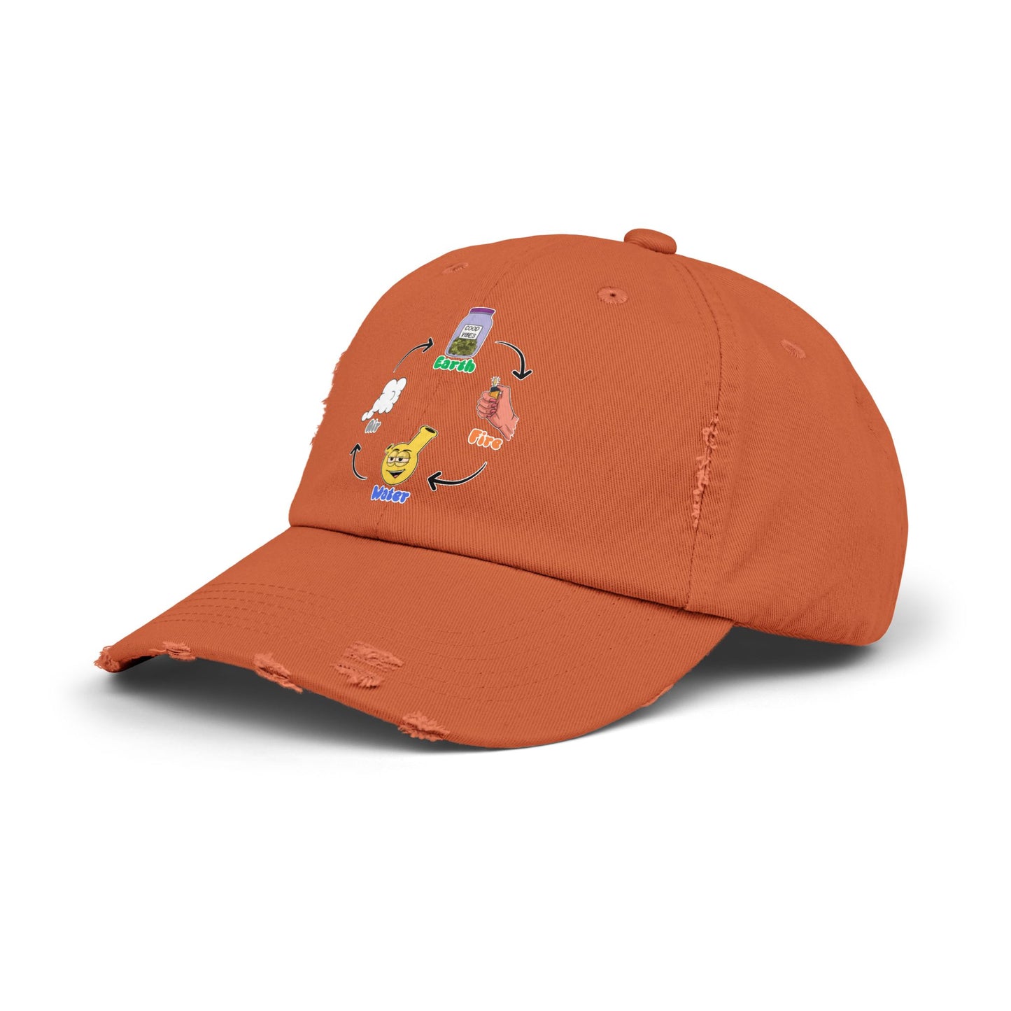 Elements Distressed Dad Hat