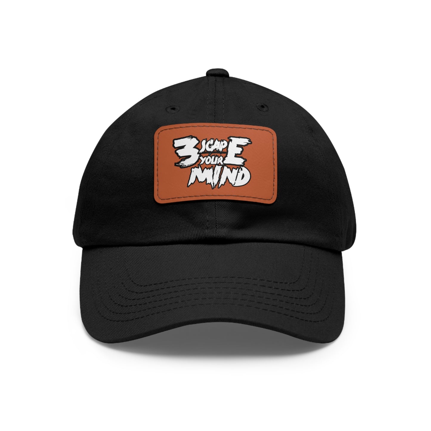 Escape Your Mind Dad Hat (Leather Patch)