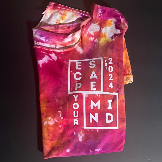 Tie Dye Box Escape Your Mind Logo